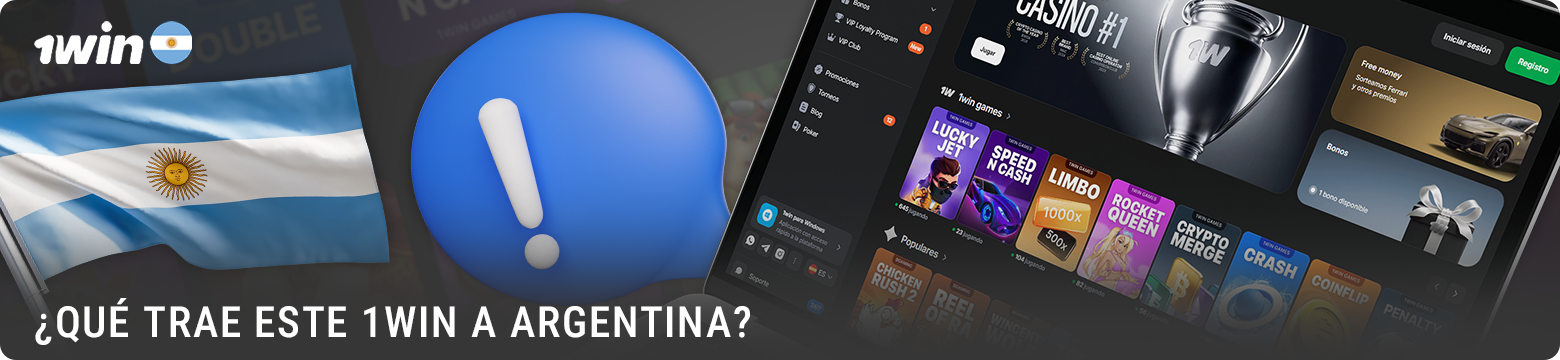 Acerca de la web de 1win para jugadores argentinos